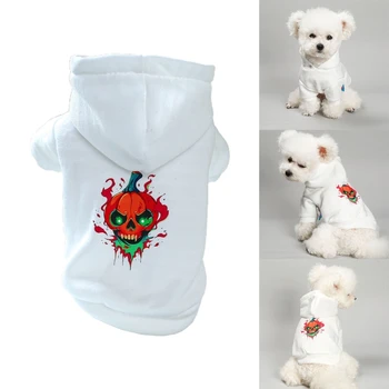 Pet Oblek 2leg Hoody Košile Krásný Svetr Šaty Halloween Kostým pro Malého Psa